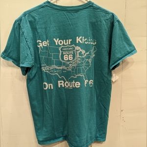 5/$30 90's  " Get Your Kicks On Route 66 " T-shirt